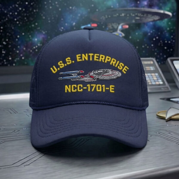 Alternative view of Premium Star Trek U.S.S. Enterprise NCC-1701-E Embroidery Cap