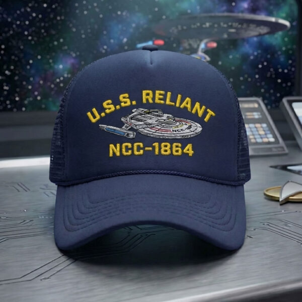 Premium Star Trek U.S.S. RELIANT NCC-1864 Embroidery Cap