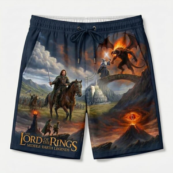Alternative view of The Lord of the Rings Hawaiian Shirt -THK127295