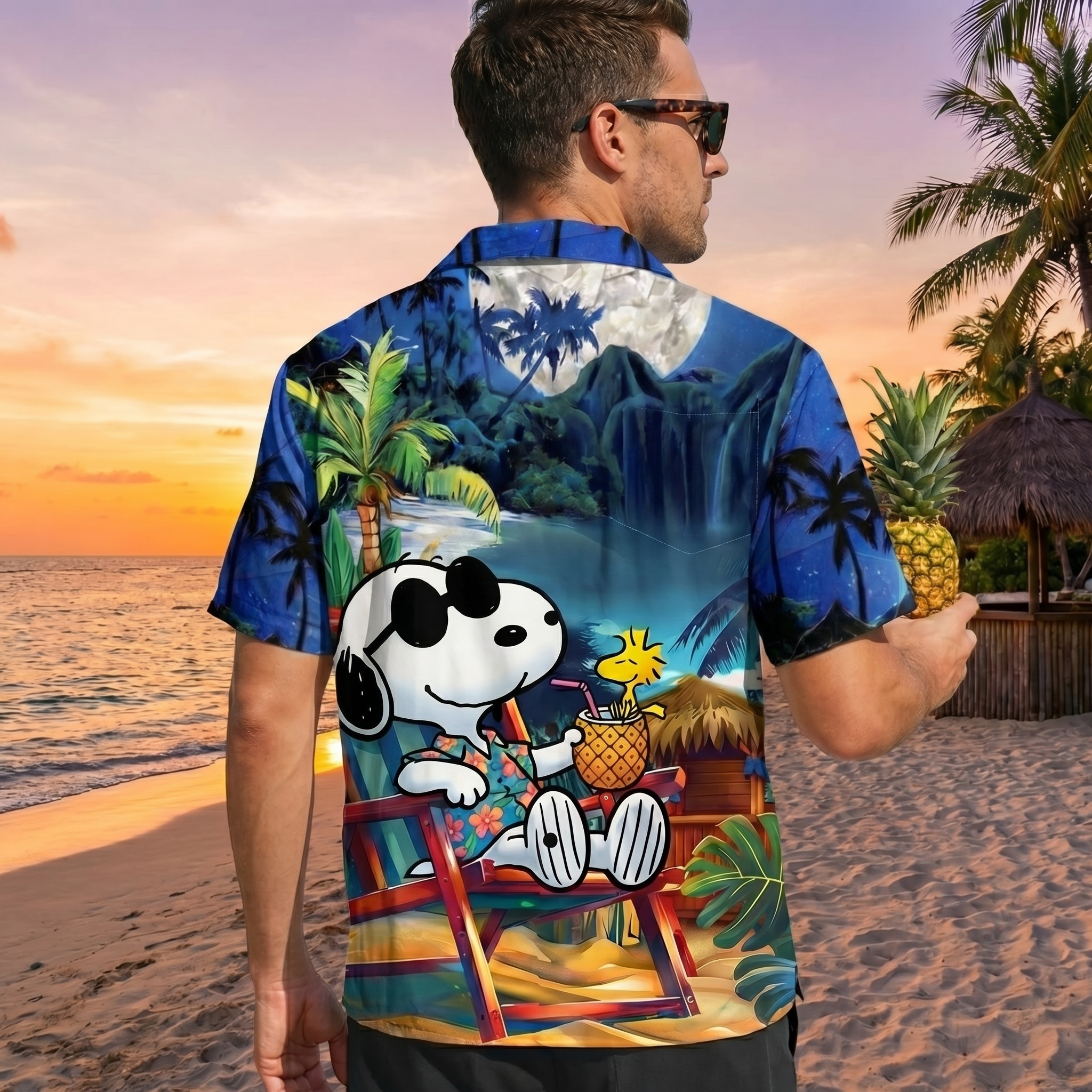 Snoopy Hawaiian Shirt- THK126722 - Image 4
