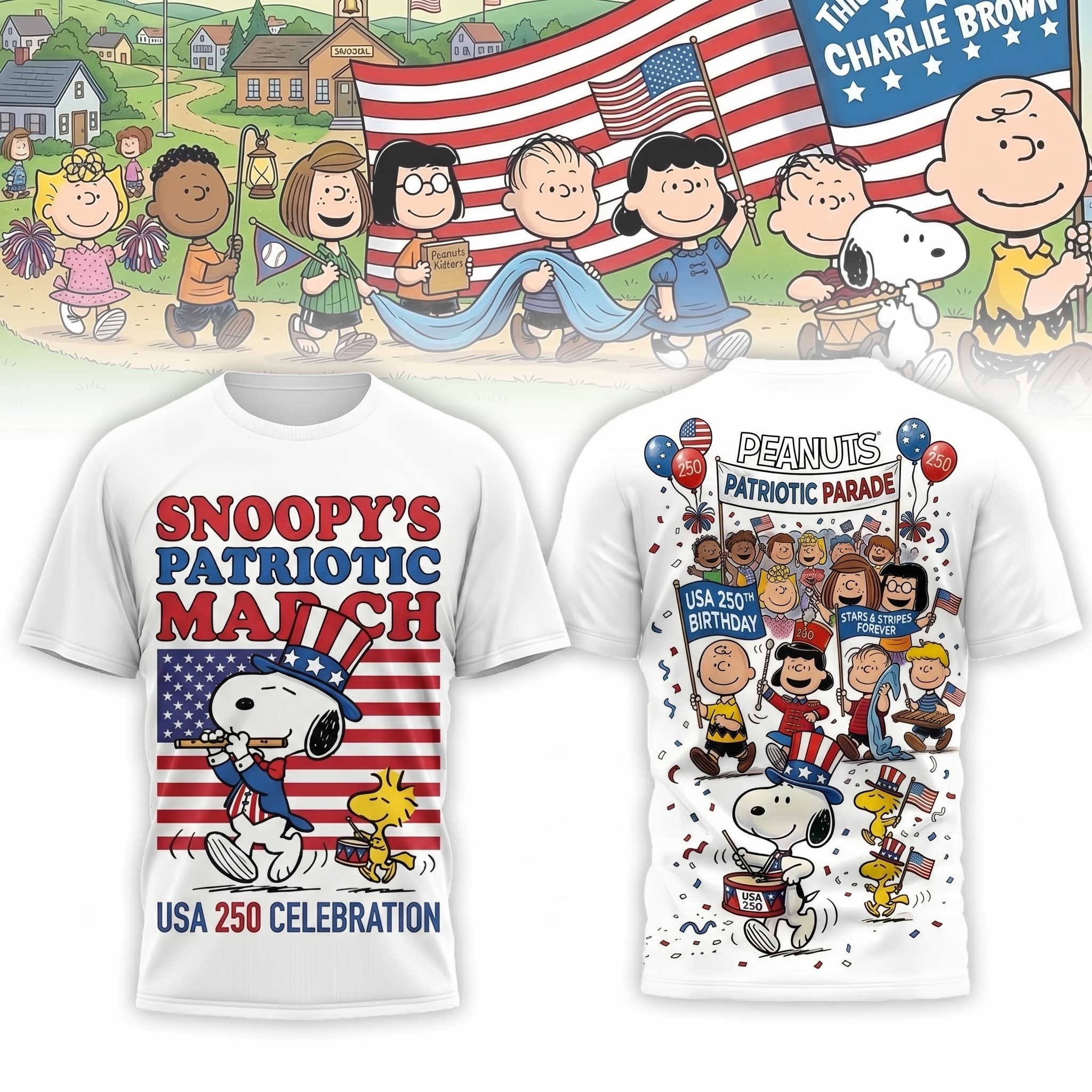 Premium Snoopy 3D Apparel-THK126477