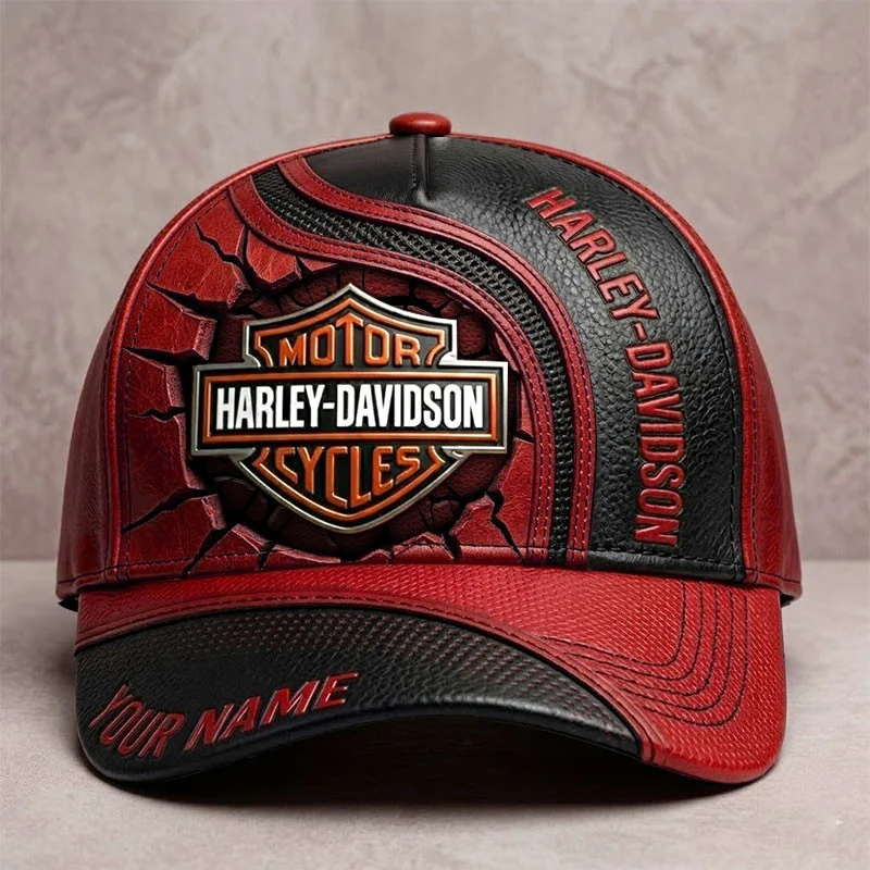 Personalized Harley-Davidson Classic Cap -THK126552 - Image 4