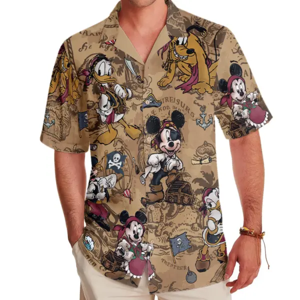 Alternative view of Disney Cruise Squad Hawaiian Shirt -THK125470