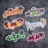 Personalized Toy Story Embroidered Patches Set