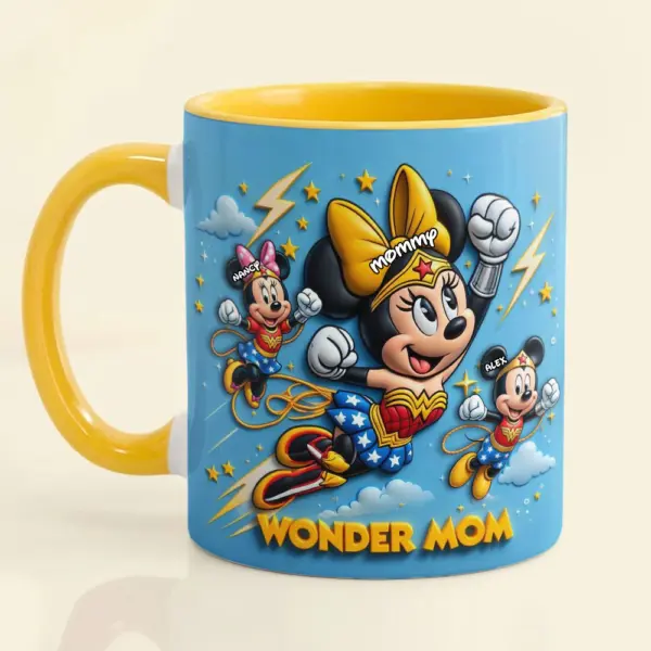 Alternative view of Super Mom Coffee Accent Mug - Personalized Gifts For Mother