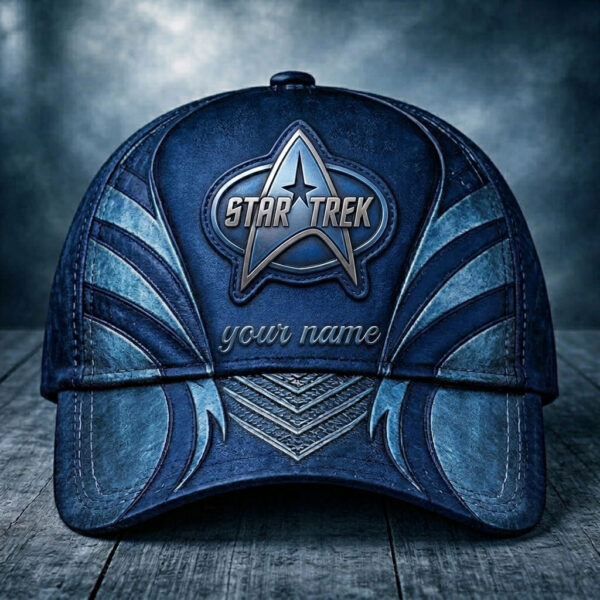 Alternative view of Personalized Star Trek Classic Cap -THK126196