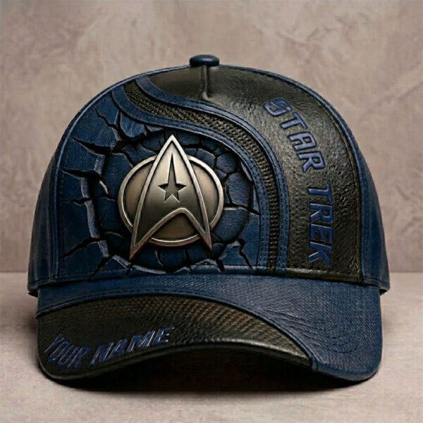 Alternative view of Personalized Star Trek Classic Cap -THK126184