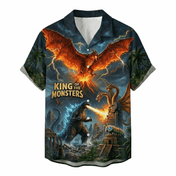 Godzilla Hawaiian Shirt - THK127127
