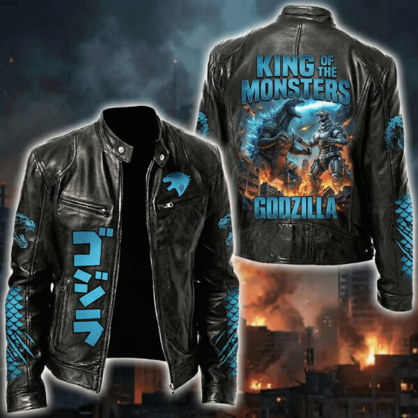 Godzilla Classic Leather Jacket - THK126349