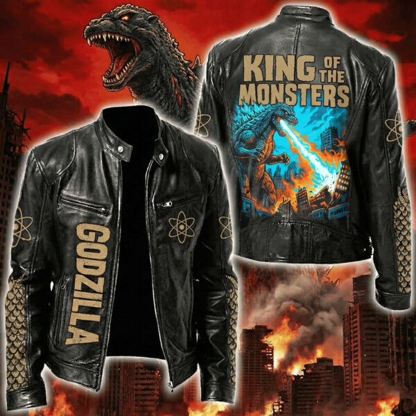 Godzilla Classic Leather Jacket - THK126351