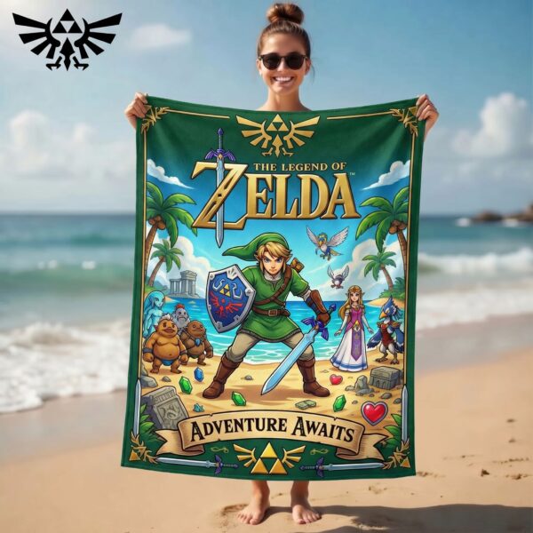The Legend of Zelda Beach Towel