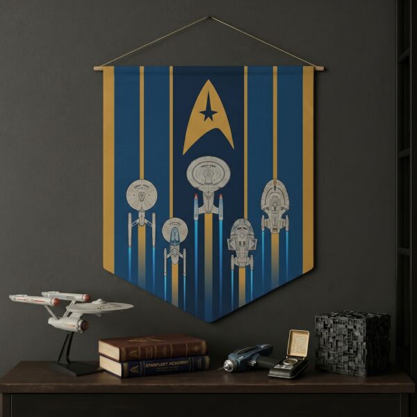 United Federation of Planets Starfleet Legacy Wall Banner