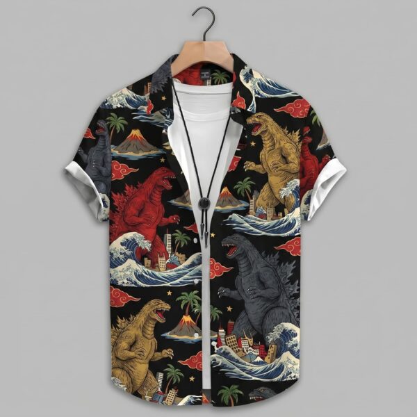 Godzilla Hawaiian Shirt- THK127758