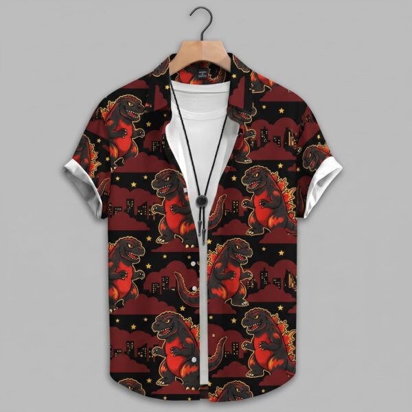 Godzilla Hawaiian Shirt- THK127748
