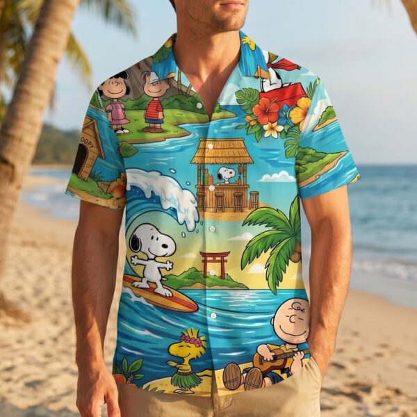 Snoopy Summer Vibes Hawaiian Shirt - THK126786