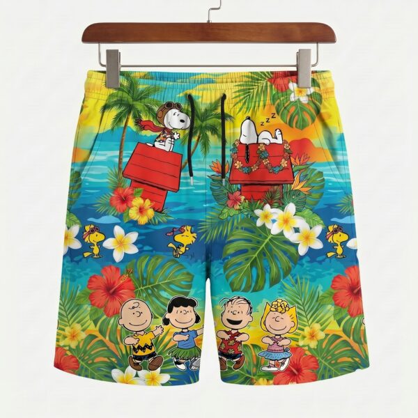 Alternative view of Snoopy Hawaiian Shirt - THK127166