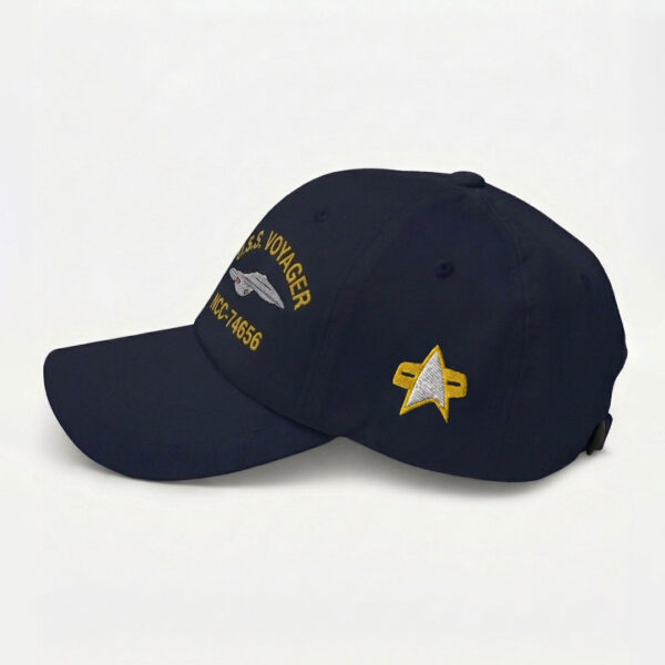Alternative view of Premium Star Trek U.S.S. Voyager NCC-74656 Embroidery Cap