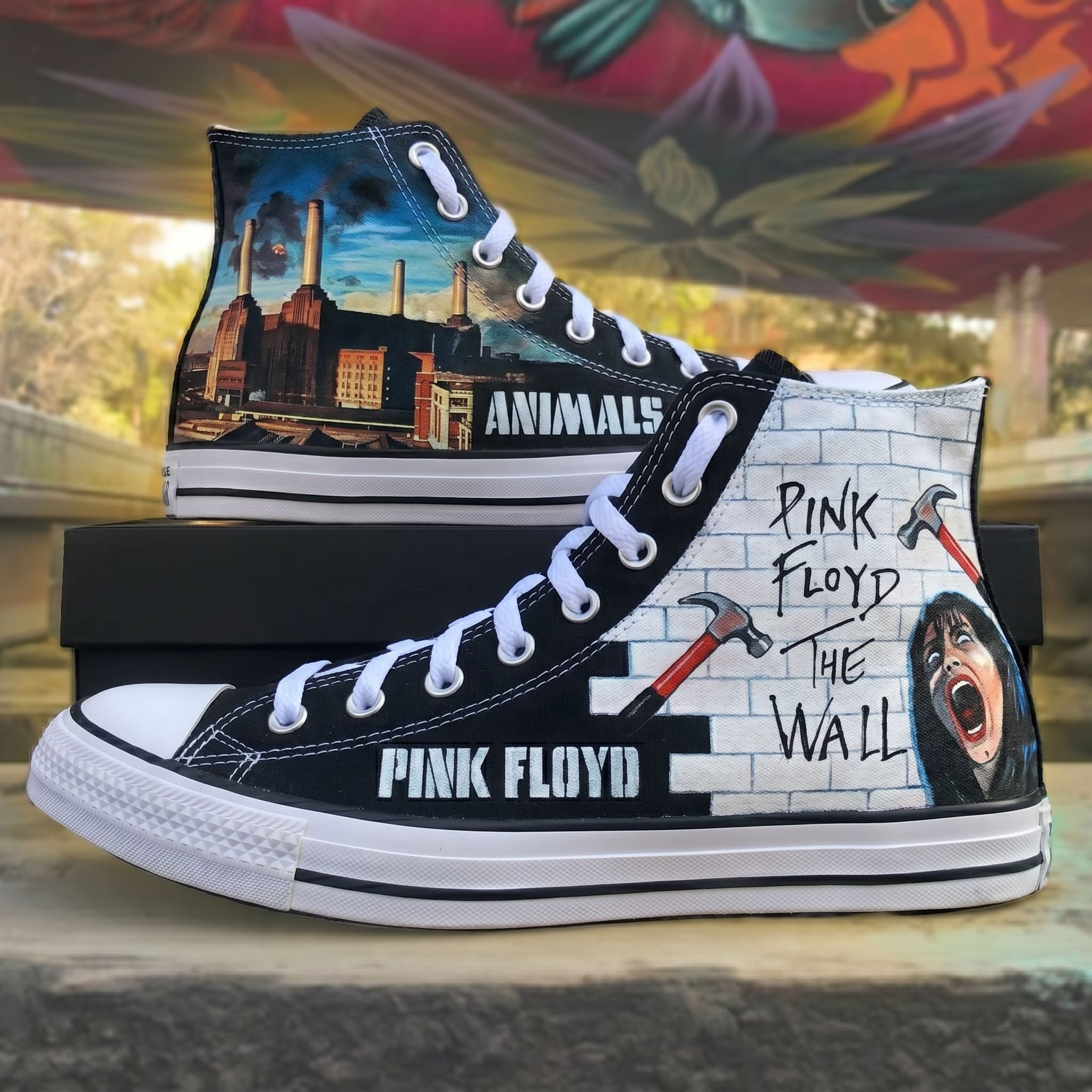 Pink Floyd Canvas Shoes