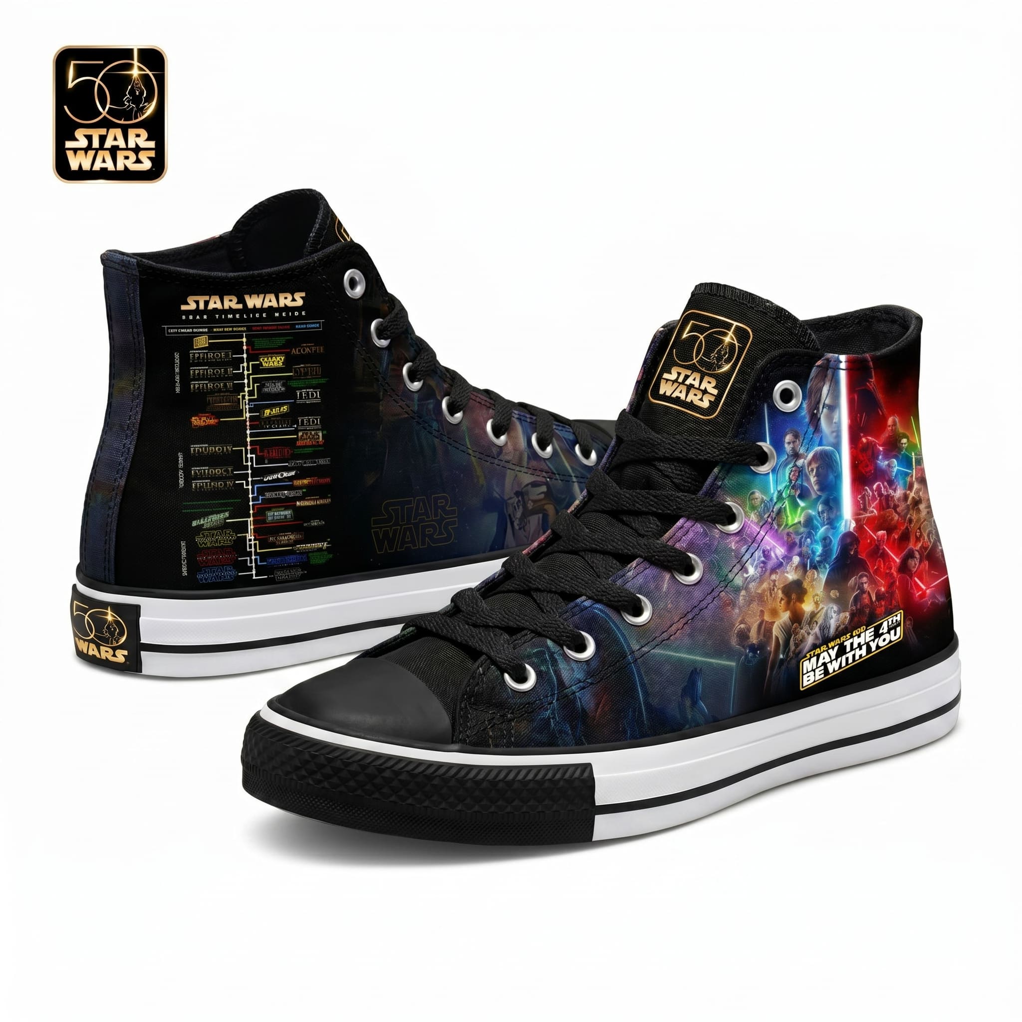 Star Wars Canvas High-Top Shoes