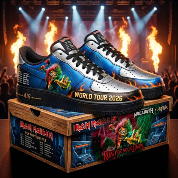 Iron Maiden Air Low-Top Sneakers Shoes-THK128637