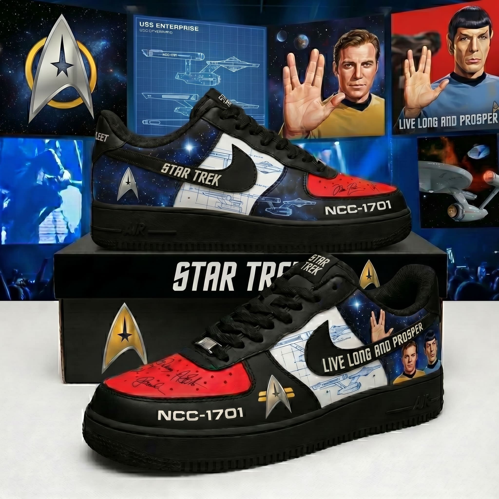 Star Trek Air Low-Top Sneakers Shoes-THK129140