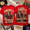 Premium The Rolling Stones 250 Years Of Freedom 3D Shirt -THK129833