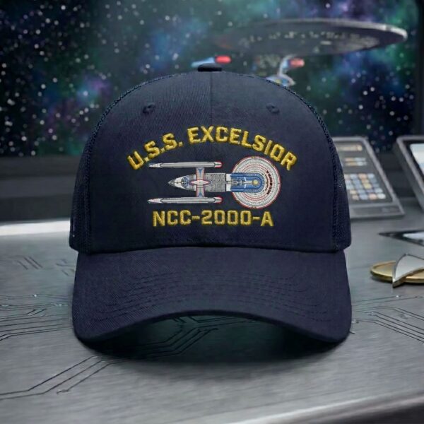 Premium Star Trek U.S.S. Excelsior NCC-2000-A Embroidery Cap