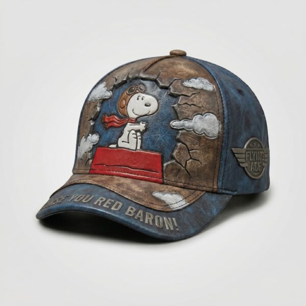 Alternative view of Snoopy Classic Cap -THK128136