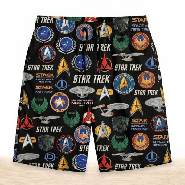 Alternative view of Star Trek Hawaiian Shirt- THK128282