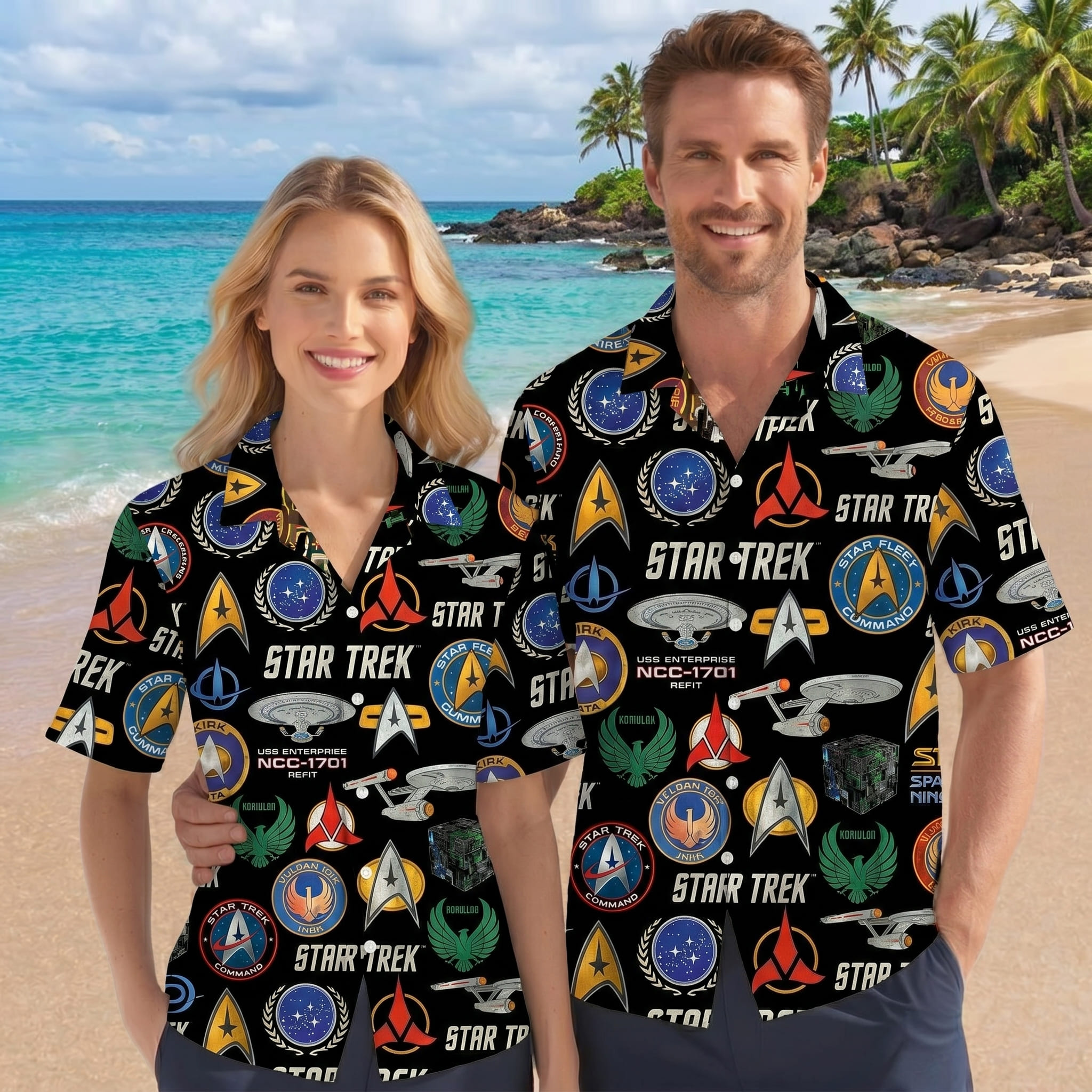 Star Trek Hawaiian Shirt- THK128282 - Image 3