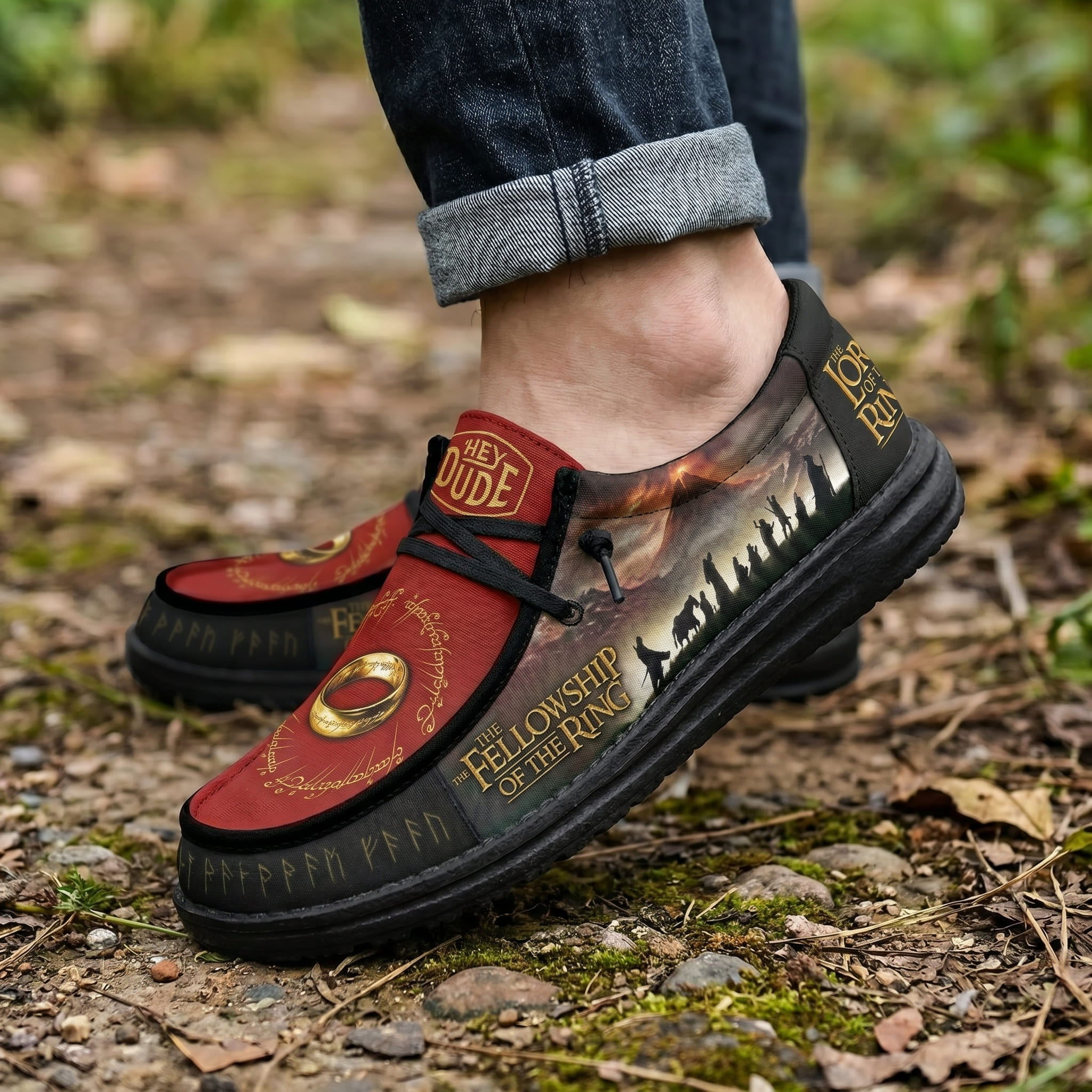 The Lord of the Rings Hey Dude Shoes-THK128378 - Image 3