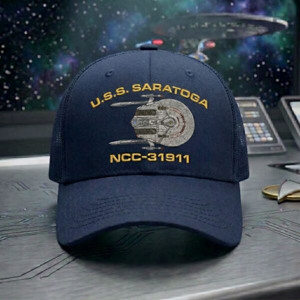 Premium Star Trek U.S.S. Saratoga NCC-31911 Embroidery Cap