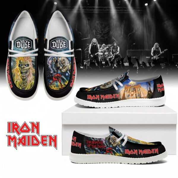 Iron Maiden Hey Dude Shoes-THK128529