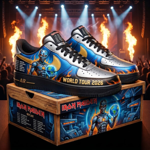 Iron Maiden Air Low-Top Sneakers Shoes-THK128626