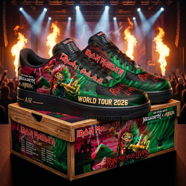 Iron Maiden Air Low-Top Sneakers Shoes-THK128636