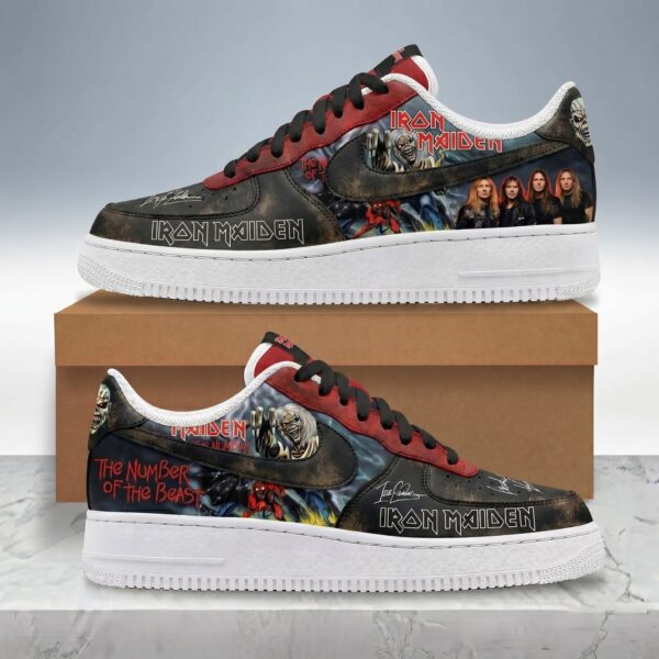 Iron Maiden Air Low-Top Sneakers Shoes -THK129212