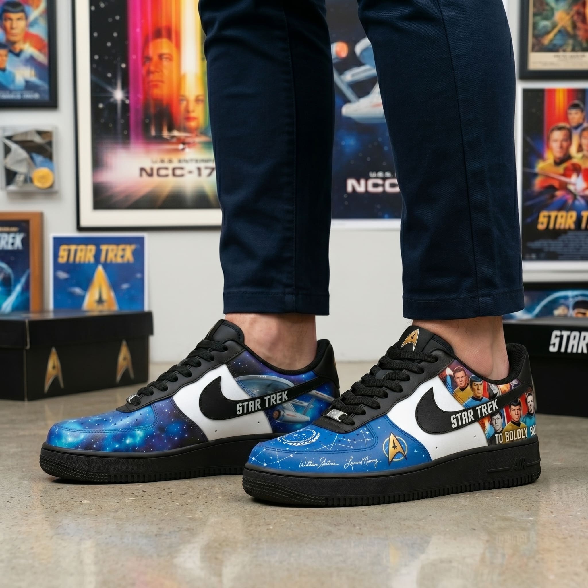 Star Trek Air Low-Top Sneakers Shoes - Image 2