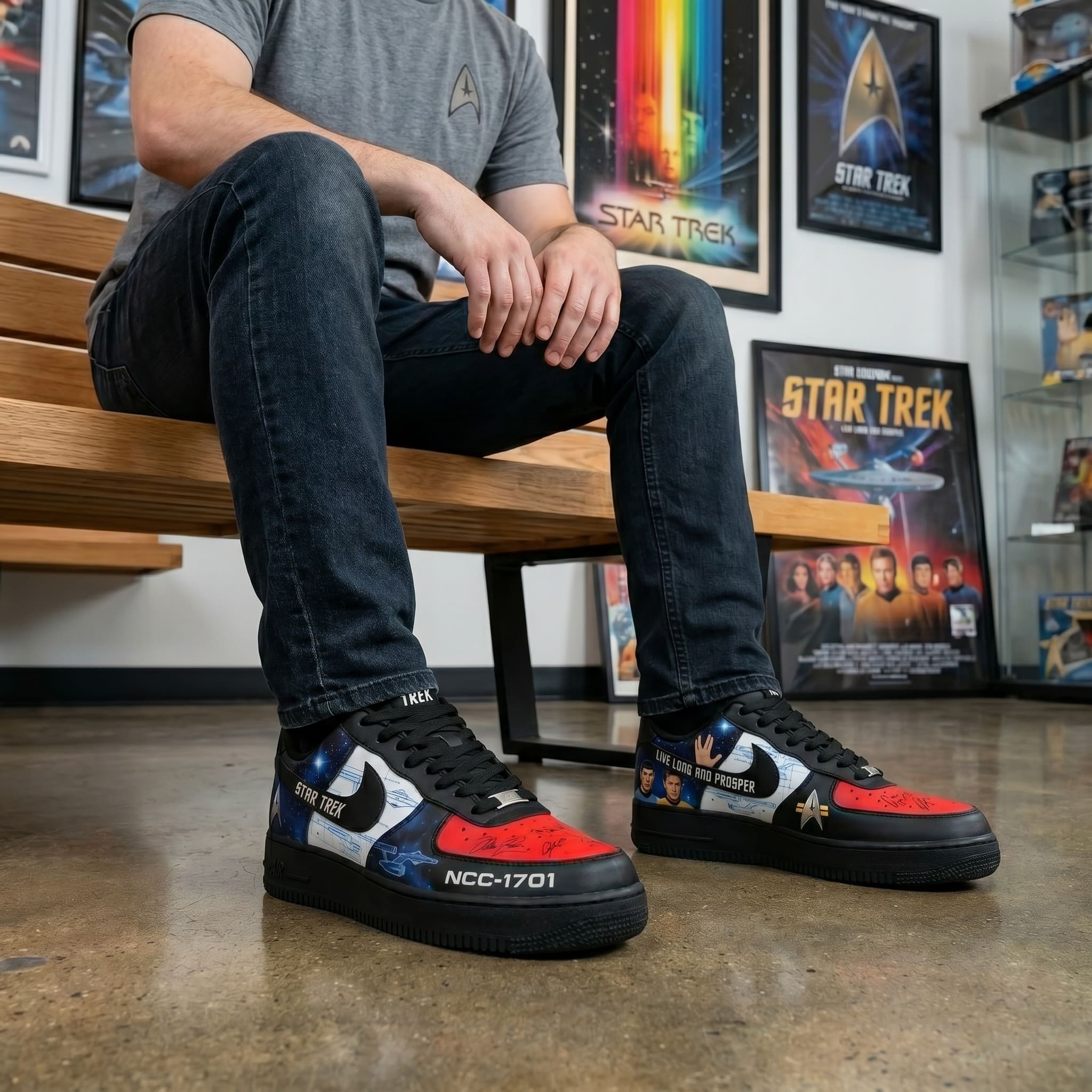 Star Trek Air Low-Top Sneakers Shoes-THK129140 - Image 3