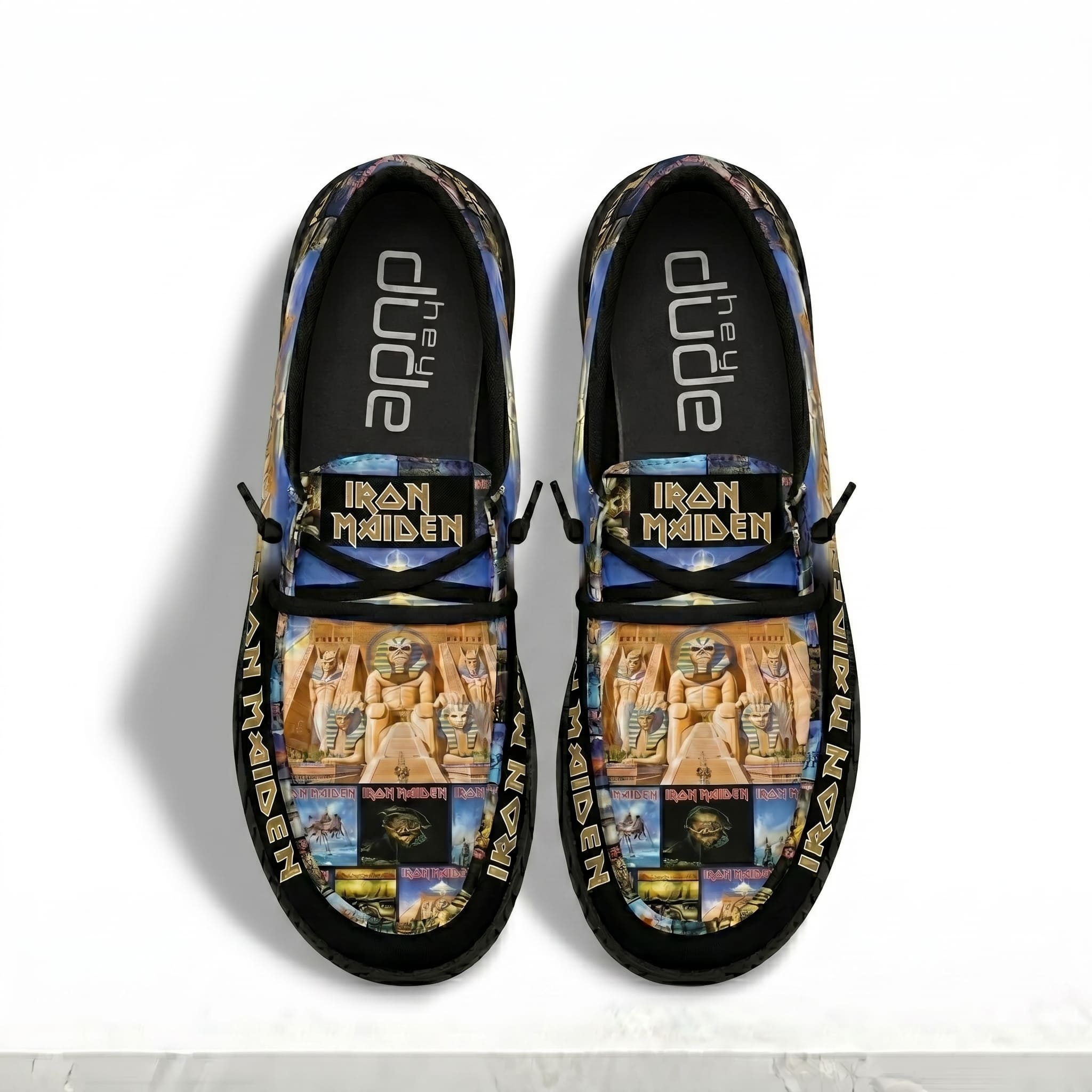 Iron Maiden Hey Dude Shoes-THK129285 - Image 2