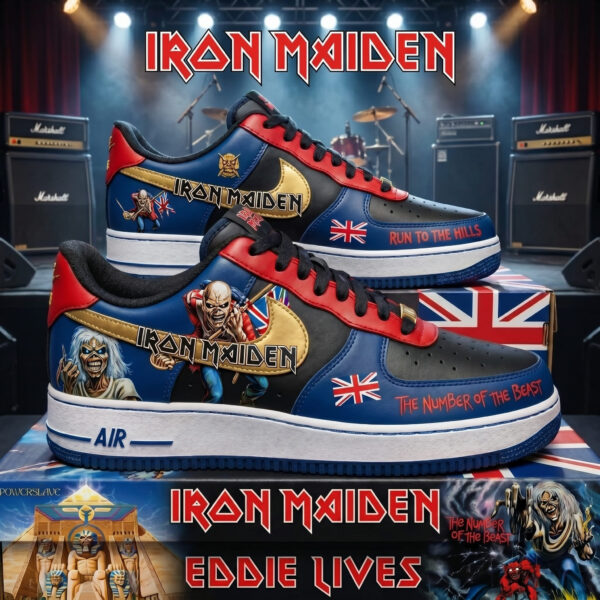 Iron Maiden Air Low-Top Sneakers Shoes-THK129369