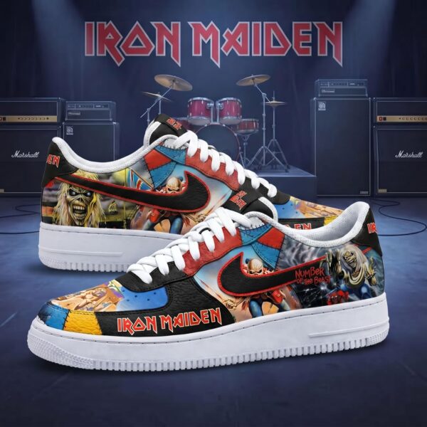 Iron Maiden Air Low-Top Sneakers Shoes-THK129378