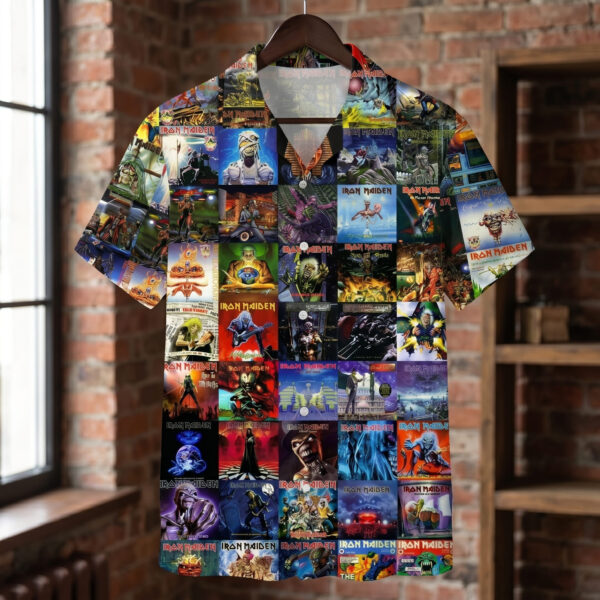 Alternative view of Iron Maiden Hawaiian Shirt - THK129664