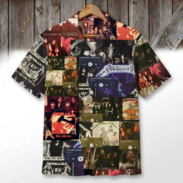 Metallica Hawaiian Shirt - THK129668