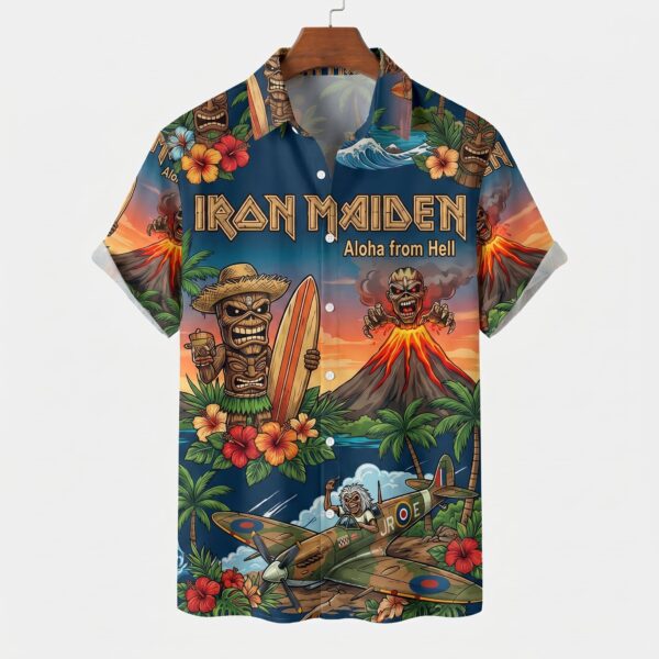 Iron Maiden Hawaiian Shirt-THK129695
