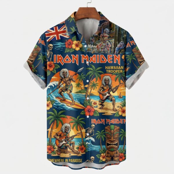 Iron Maiden Hawaiian Shirt-THK129675