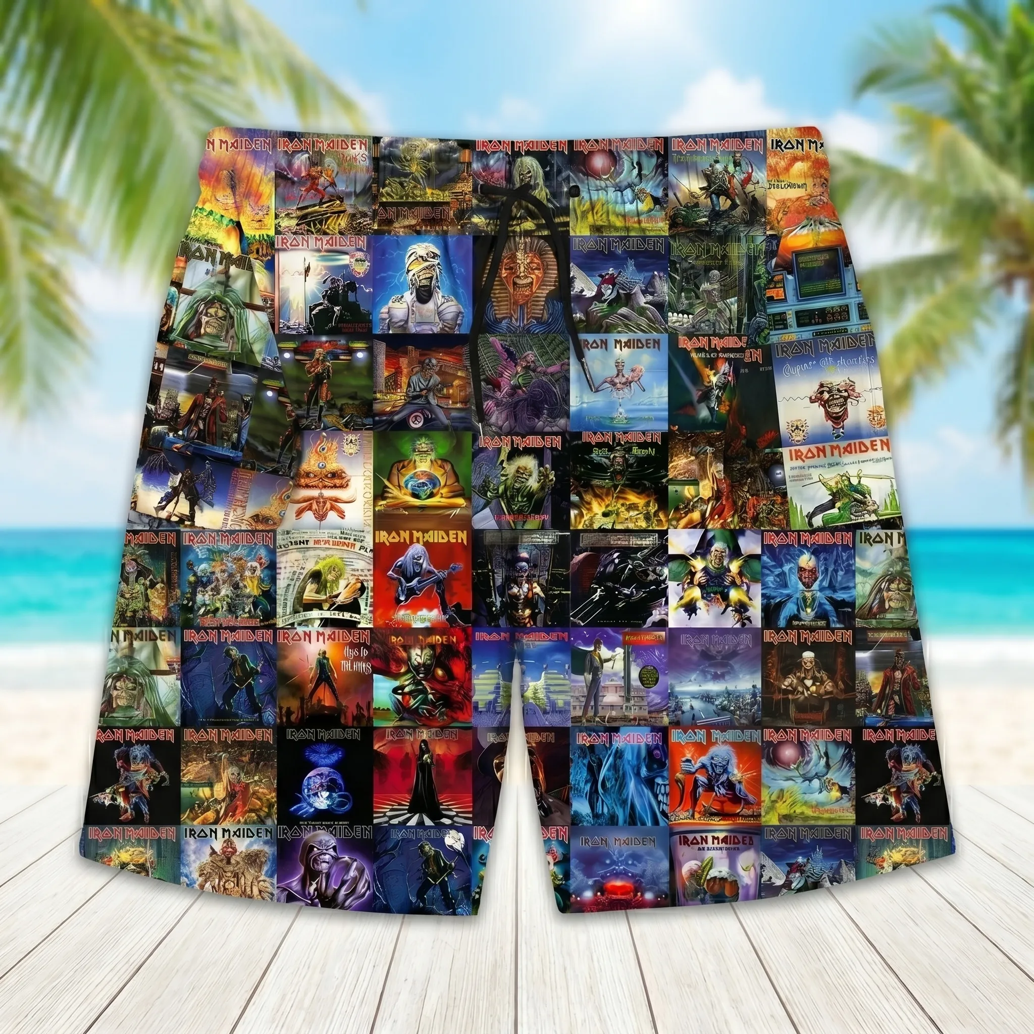 Iron Maiden Hawaiian Shirt - THK129664 - Image 3