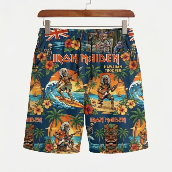 Alternative view of Iron Maiden Hawaiian Shirt-THK129675