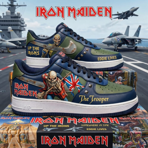 Iron Maiden Air Low-Top Sneakers Shoes-THK129364