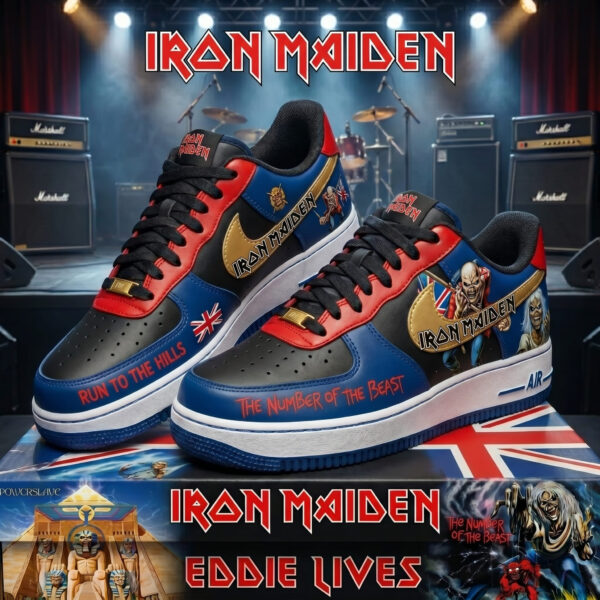 Alternative view of Iron Maiden Air Low-Top Sneakers Shoes-THK129369