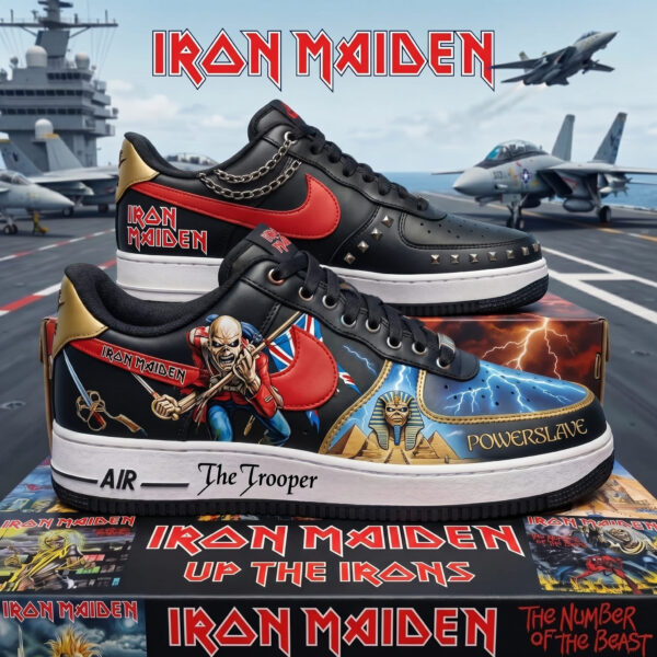 Iron Maiden Air Low-Top Sneakers Shoes-THK129372